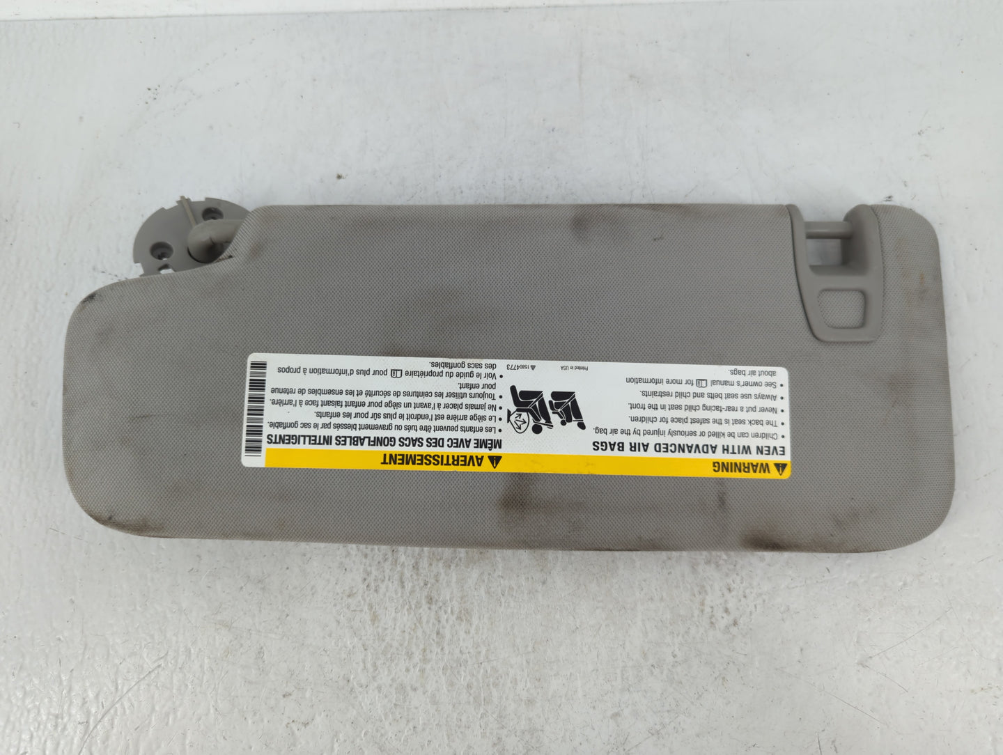 2004-2012 Chevrolet Malibu Sun Visor Shade Replacement Passenger Right Mirror Fits Fits 2004 2005 2008 2009 2010 2011 2012 O