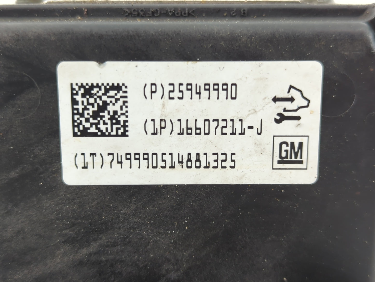 2008-2009 Chevrolet Malibu ABS Pump Control Module Replacement P/N:16607211-J 25949990 Fits Fits 2008 2009 OEM Used Auto Par