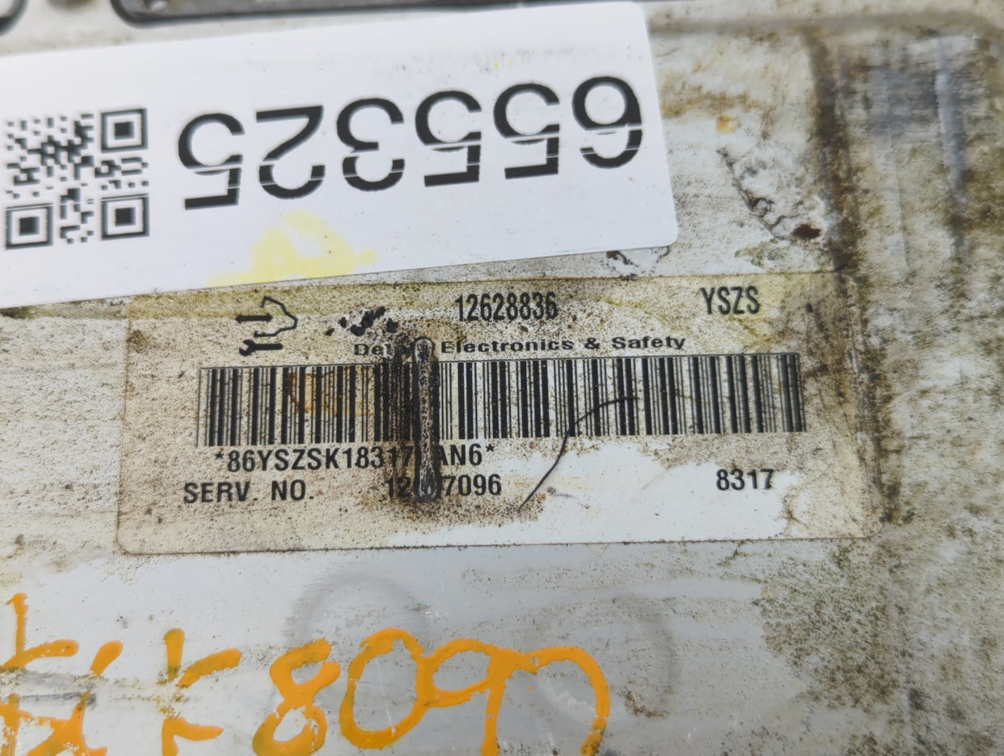 2006-2010 Chevrolet Malibu PCM Engine Control Computer ECU ECM PCU OEM P/N:12628836 12620192 Fits OEM Used Auto Parts - Oemu