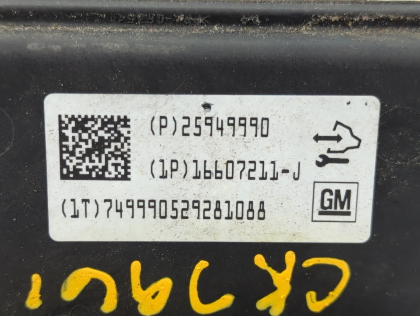 2008-2009 Chevrolet Malibu ABS Pump Control Module Replacement P/N:25949990 Fits Fits 2008 2009 OEM Used Auto Parts - Oemuse