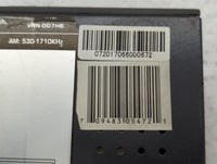 2009 Chevrolet Malibu Radio AM FM Cd Player Receiver Replacement Fits OEM Used Auto Parts - Oemusedautoparts1.com