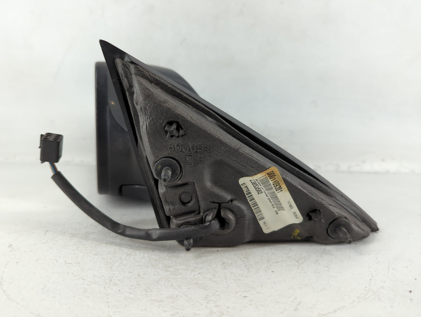 2008-2012 Chevrolet Malibu Driver Left Side View Manual Door Mirror - Oemusedautoparts1.com