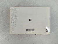2009 Chevrolet Malibu Owners Manual Book Guide P/N:15898474 A OEM Used Auto Parts - Oemusedautoparts1.com