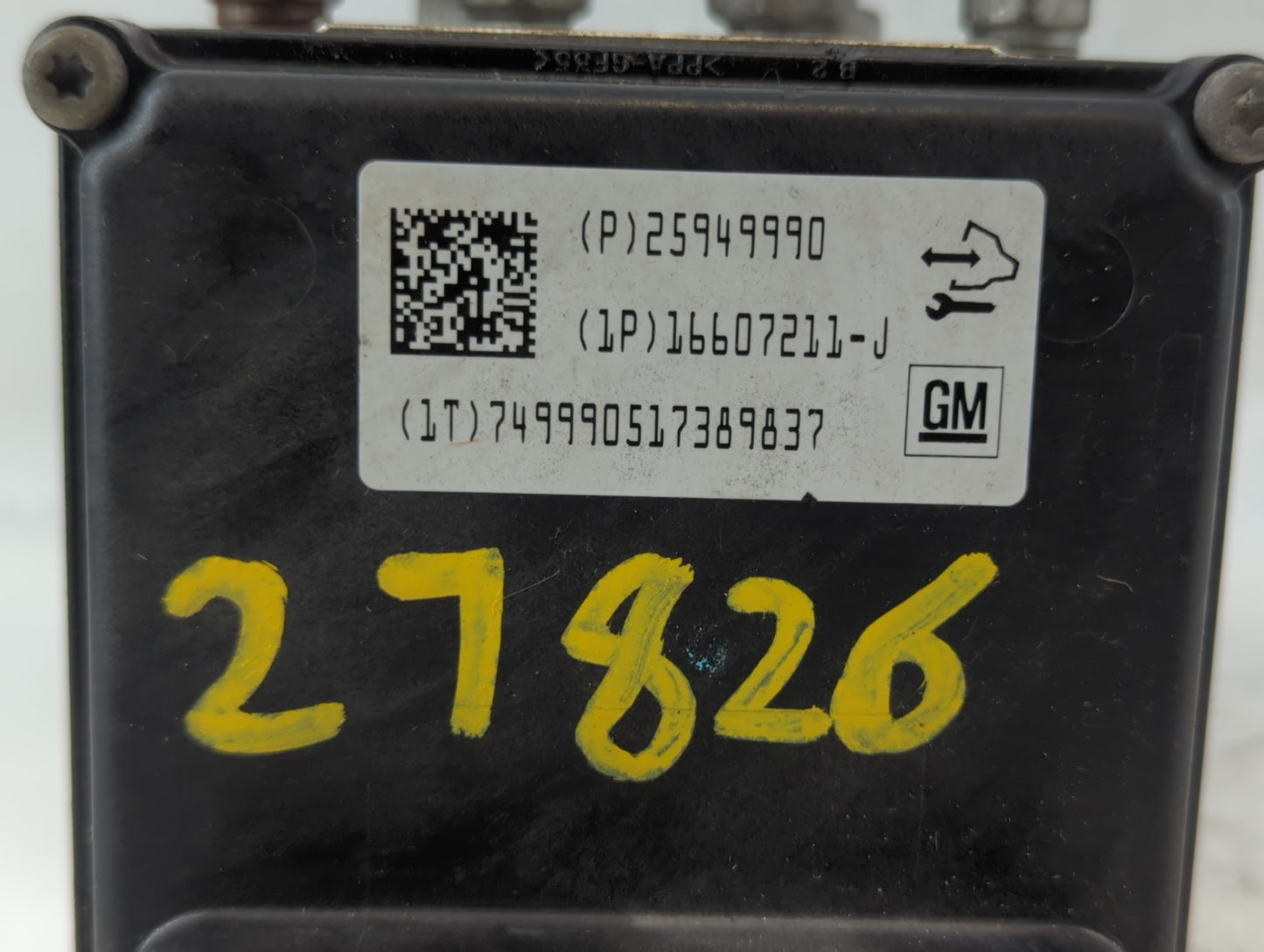 2008-2009 Chevrolet Malibu ABS Pump Control Module Replacement P/N:25949990 Fits Fits 2008 2009 OEM Used Auto Parts - Oemuse