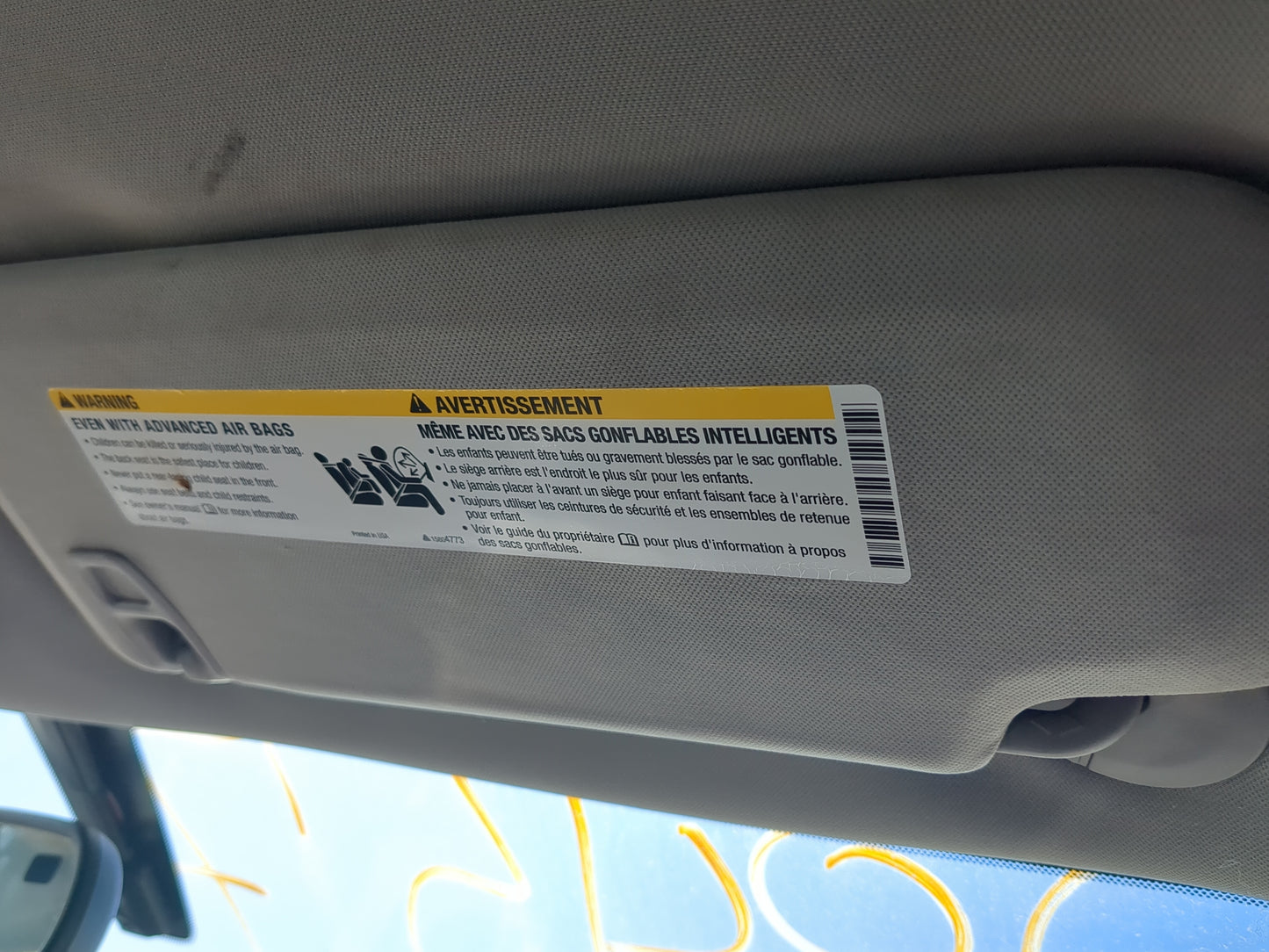 2004-2012 Chevrolet Malibu Sun Visor Shade Replacement Passenger Right Mirror Fits Fits 2004 2005 2008 2009 2010 2011 2012 O