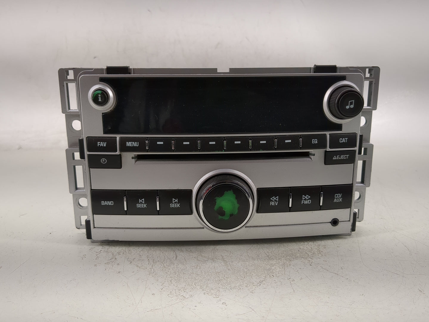 2009-2012 Chevrolet Malibu Radio AM FM Cd Player Receiver Replacement Fits Fits 2009 2010 2011 2012 OEM Used Auto Parts - Oe