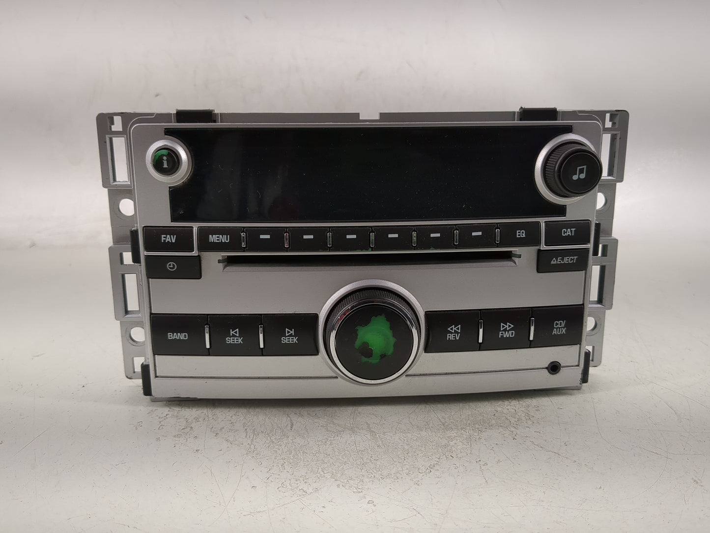 2009-2012 Chevrolet Malibu Radio AM FM Cd Player Receiver Replacement Fits Fits 2009 2010 2011 2012 OEM Used Auto Parts - Oe