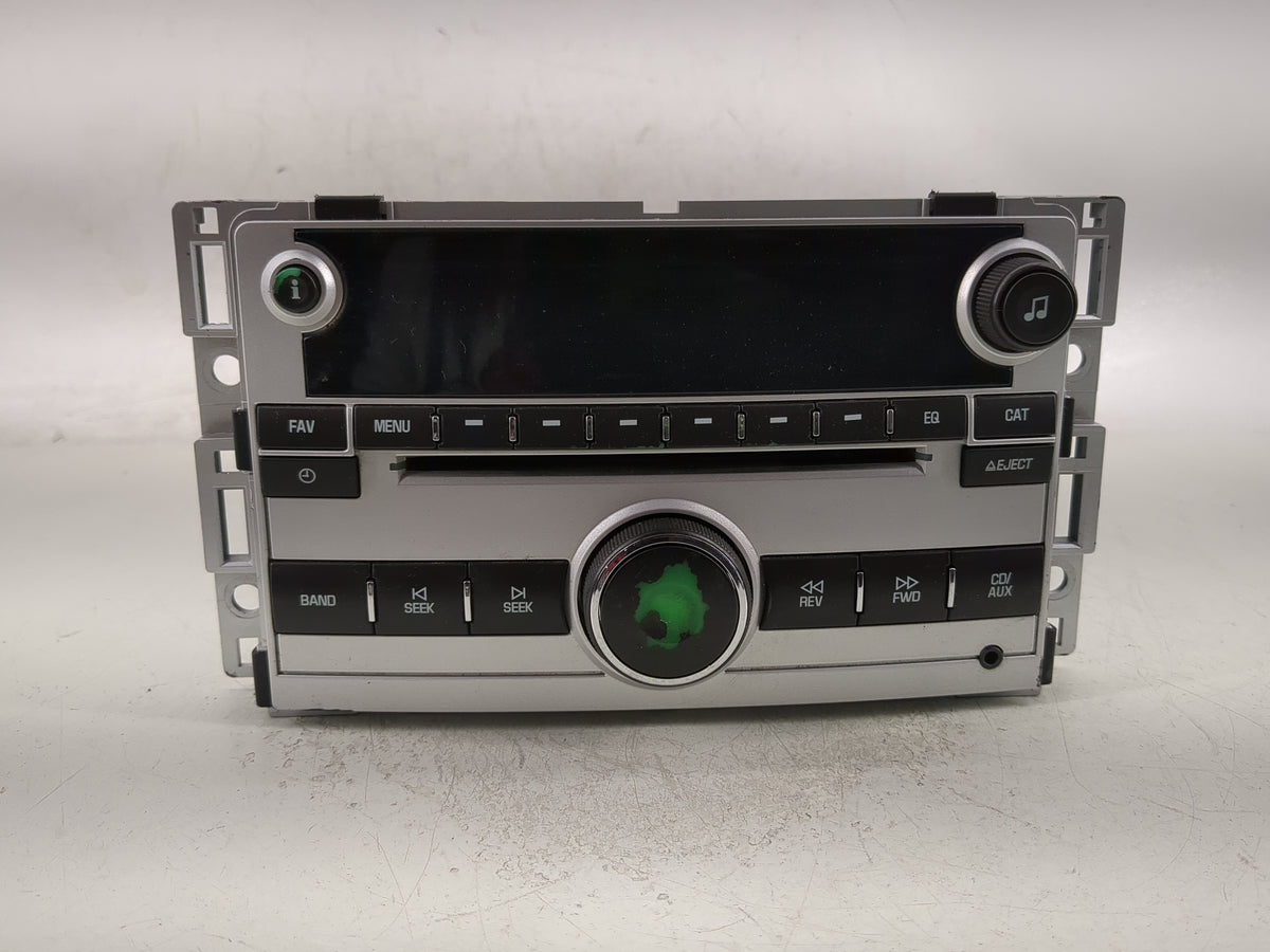 2009-2012 Chevrolet Malibu Radio AM FM Cd Player Receiver Replacement P/N:25833637 28152090 Fits 2009 2010 2011 2012 OEM Use