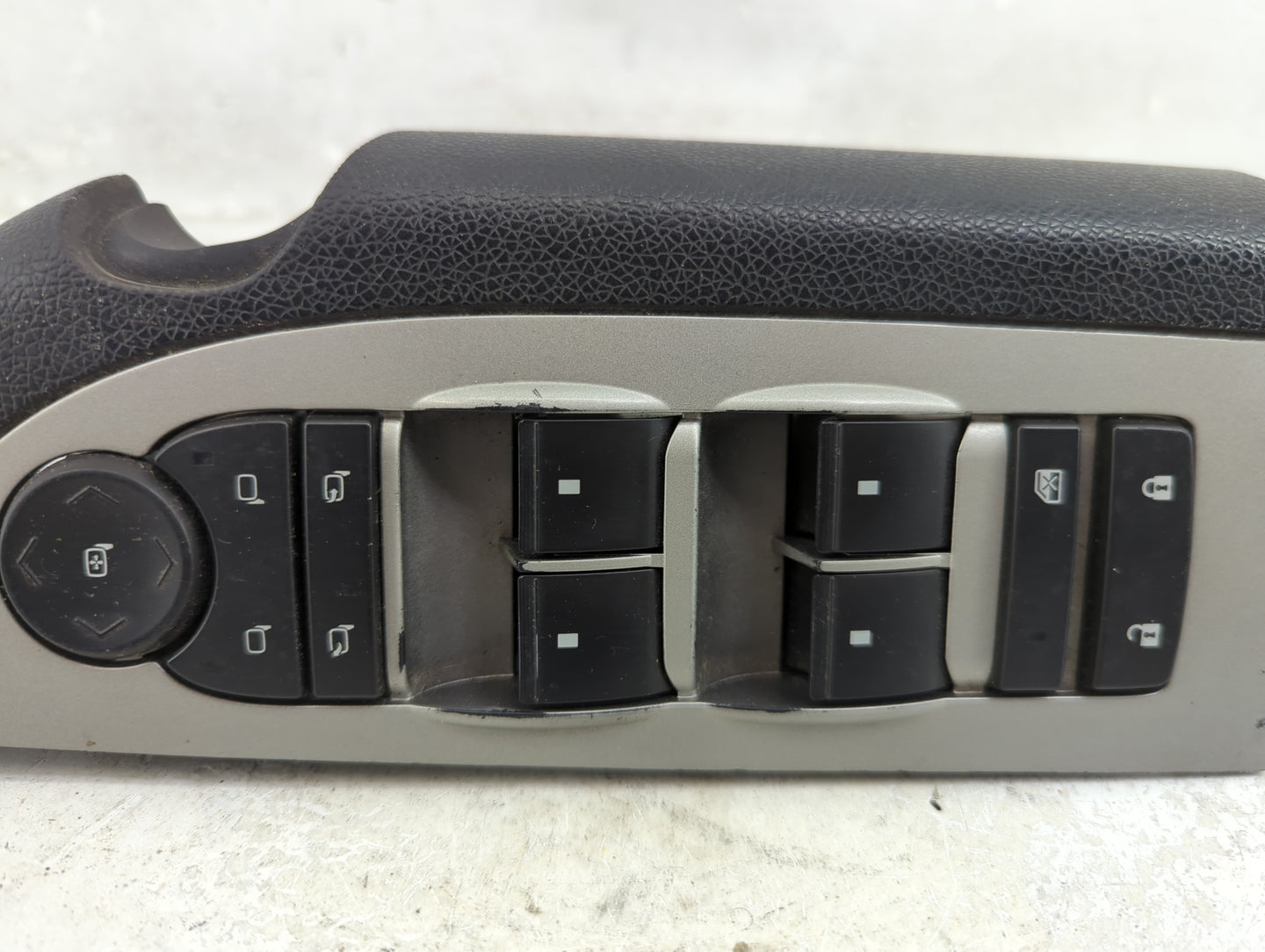 2009 Chevrolet Silverado 1500 Master Power Window Switch Replacement Driver Side Left Fits OEM Used Auto Parts - Oemusedauto