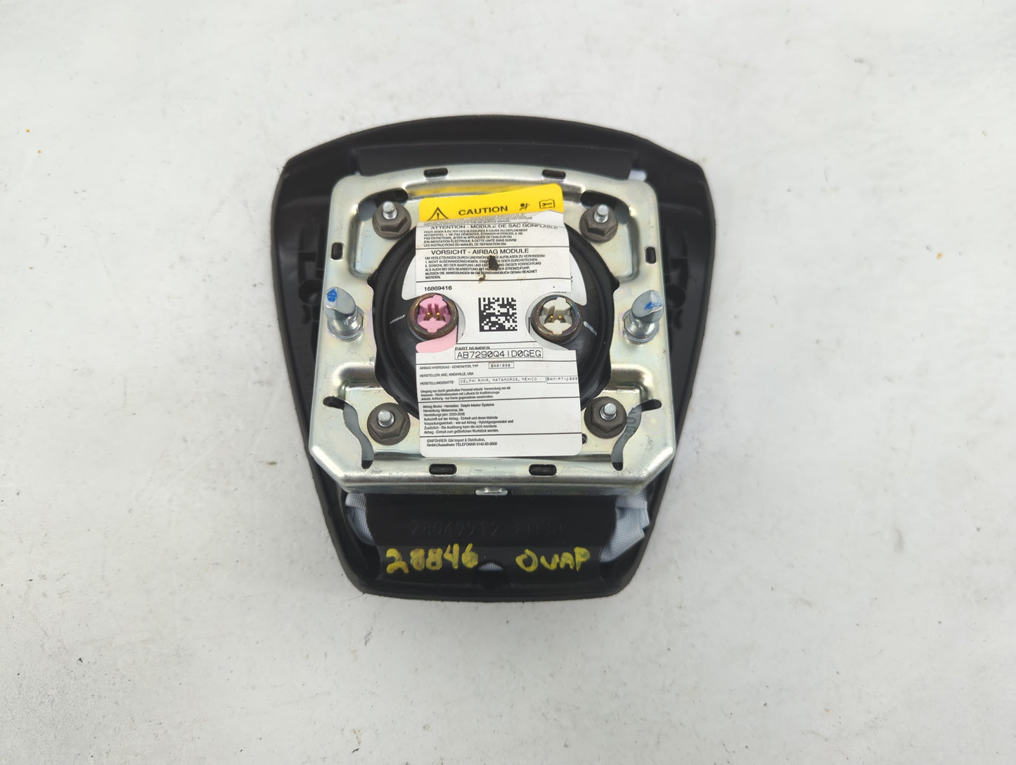 2008 Chevrolet Silverado 1500 Air Bag Driver Left Steering Wheel Mounted - Oemusedautoparts1.com