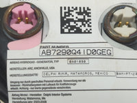 2008 Chevrolet Silverado 1500 Air Bag Driver Left Steering Wheel Mounted - Oemusedautoparts1.com