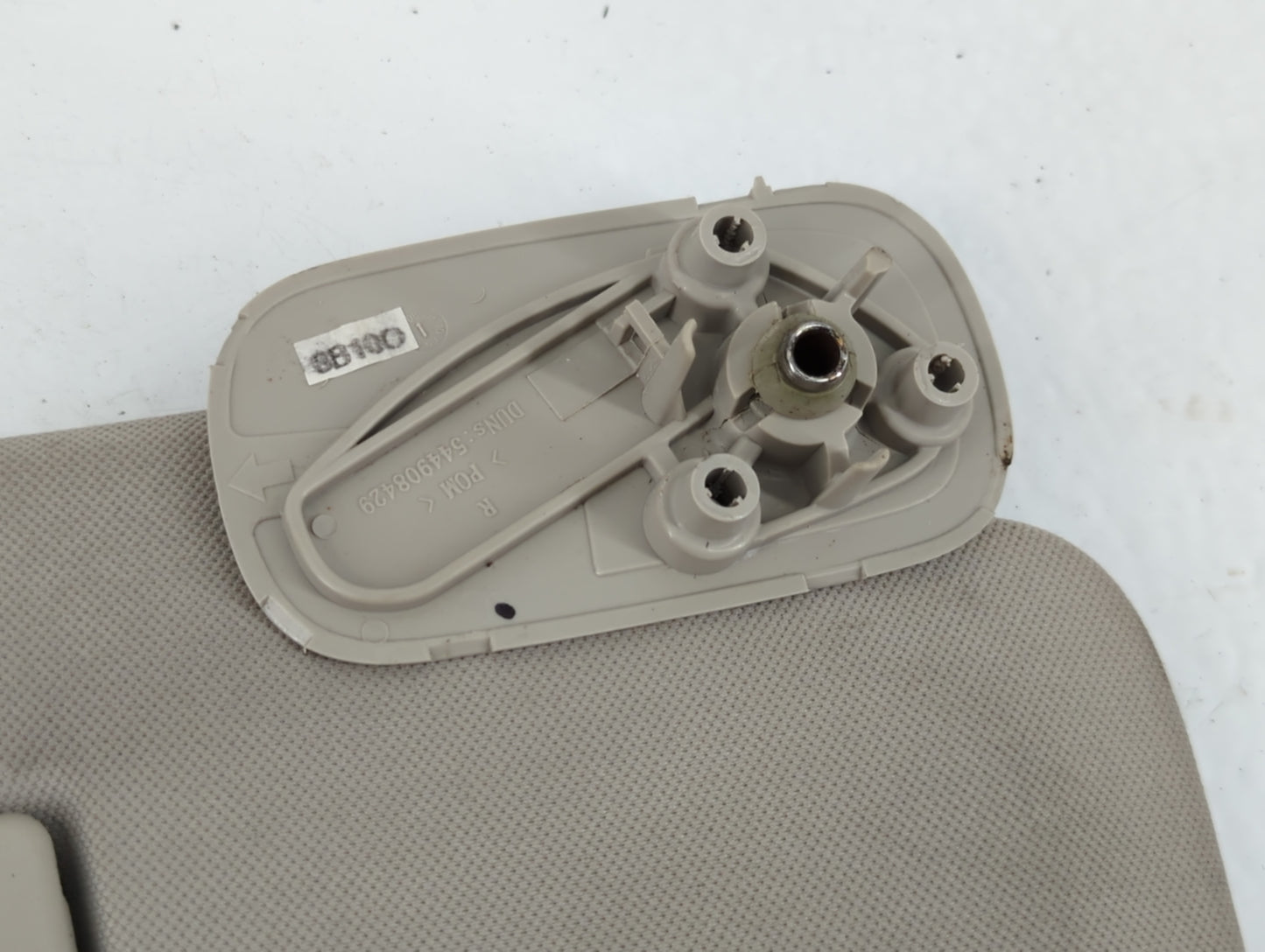 2007-2013 Chevrolet Silverado 1500 Sun Visor Shade Replacement Passenger Right Mirror Fits OEM Used Auto Parts - Oemusedauto