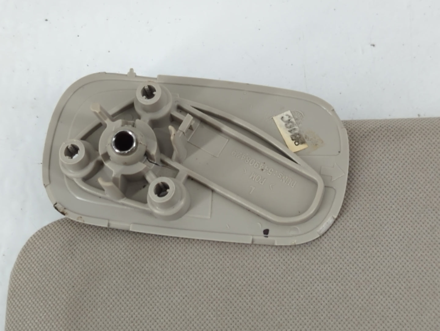 2007-2013 Chevrolet Silverado 1500 Sun Visor Shade Replacement Driver Left Mirror Fits OEM Used Auto Parts - Oemusedautopart
