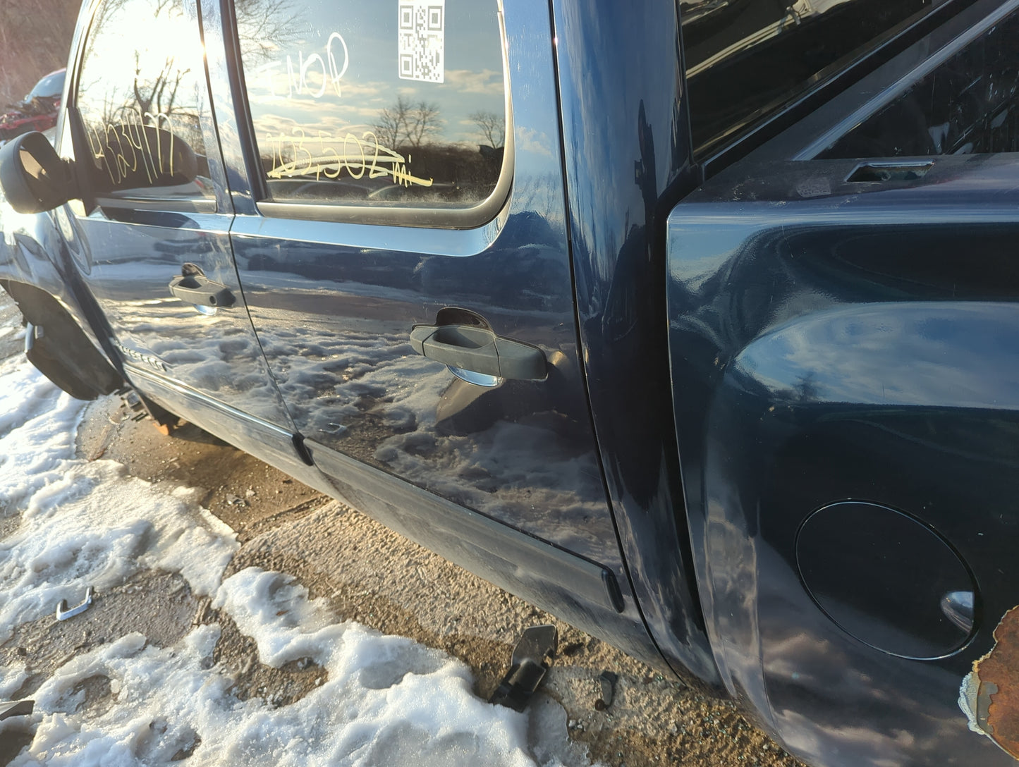 2007-2013 Chevrolet Silverado 1500 Driver Rear Door Oem - Oemusedautoparts1.com