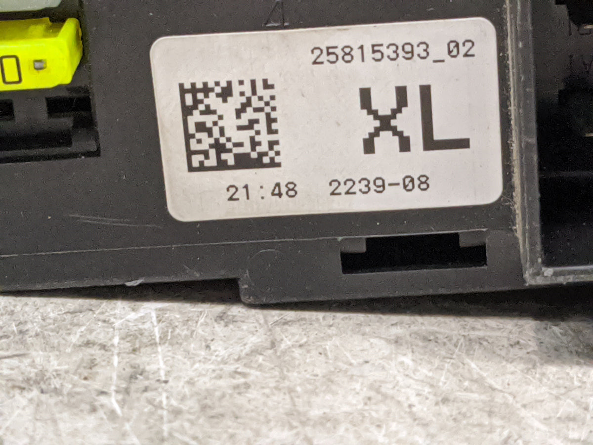 2007-2009 Chevrolet Silverado 1500 Fusebox Fuse Box Panel Relay Module Fits Fits 2007 2008 2009 OEM Used Auto Parts - Oemuse