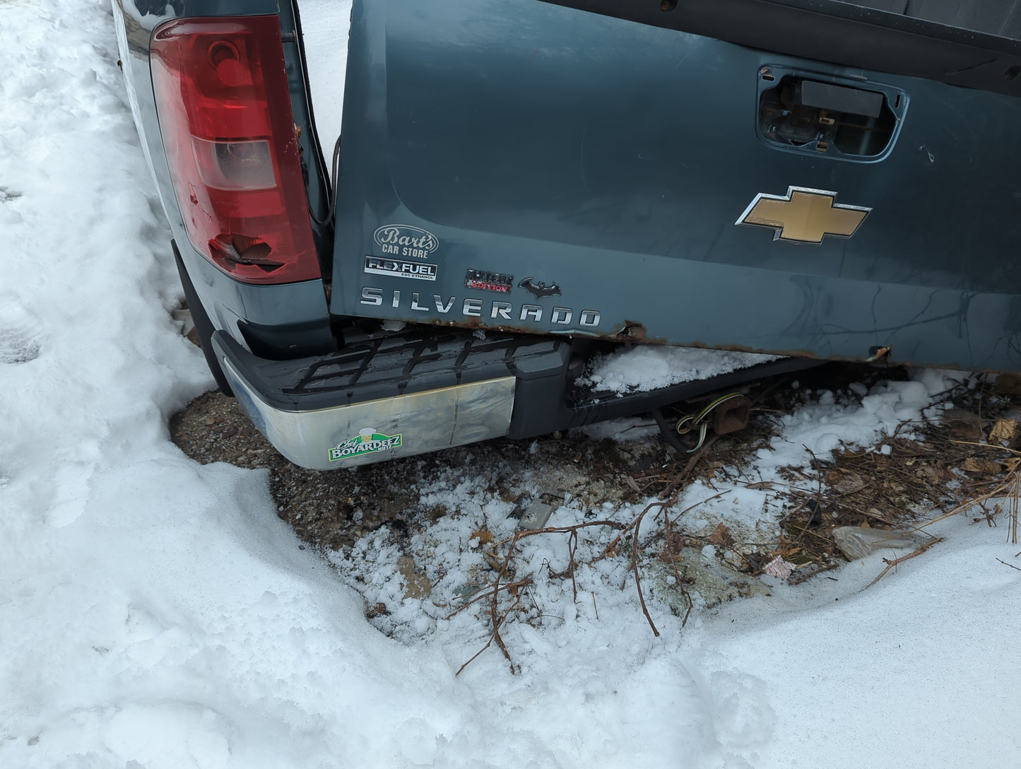 2007-2010 Chevrolet Silverado 1500 Rear Bumper Assembly Oem 1271403 - Oemusedautoparts1.com