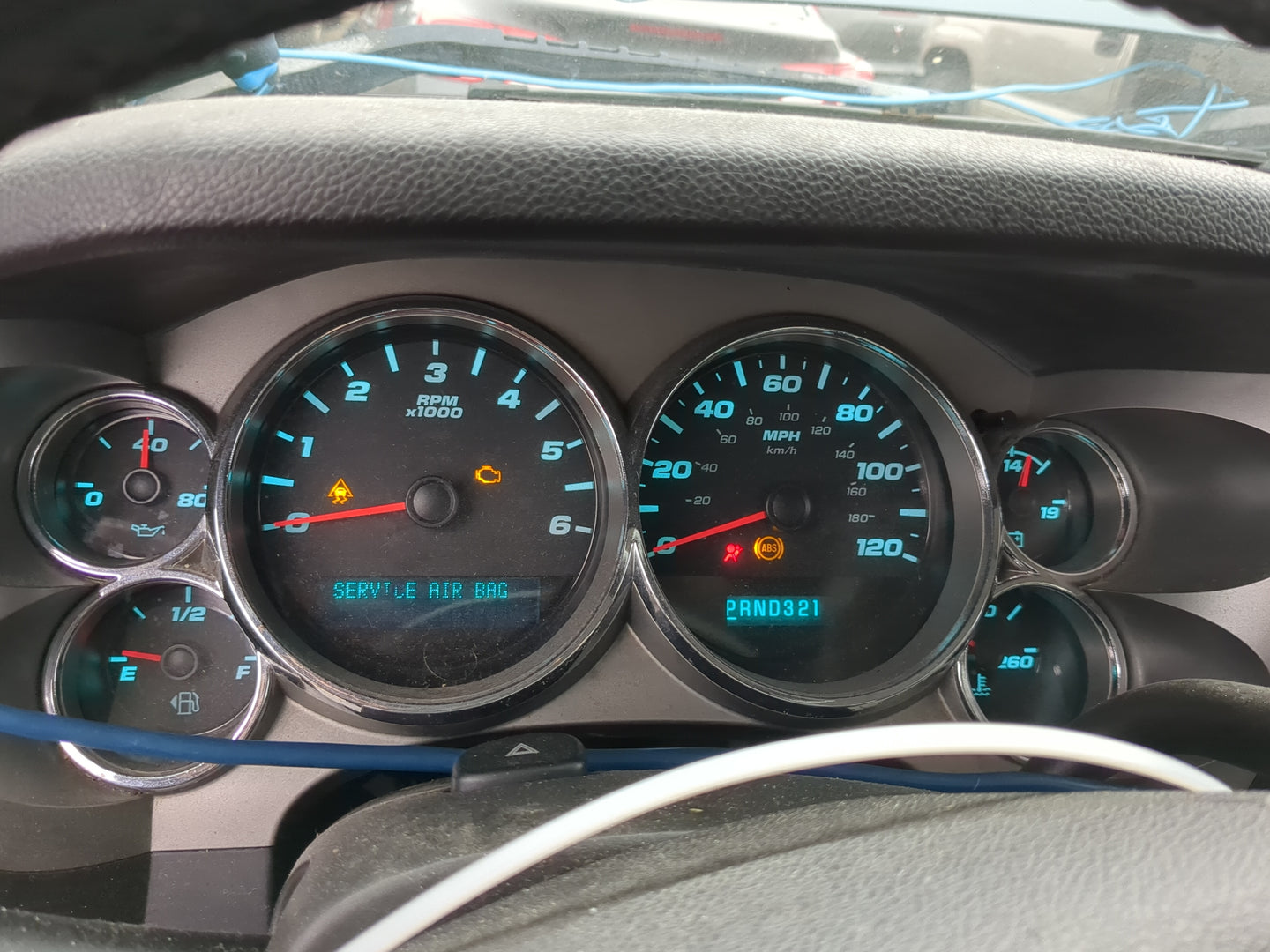 2009 Chevrolet Silverado 1500 Instrument Cluster Speedometer Gauges Miles:228K Fits OEM Used Auto Parts - Oemusedautoparts1.
