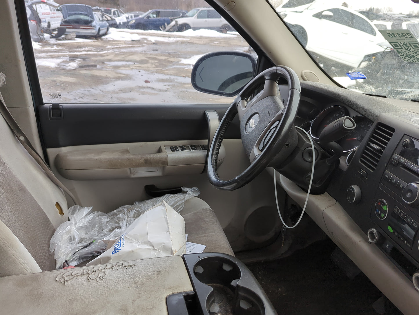 2009 Chevrolet Silverado 1500 Front Left Driver Interior Door Panel Trim 1271488 - Oemusedautoparts1.com