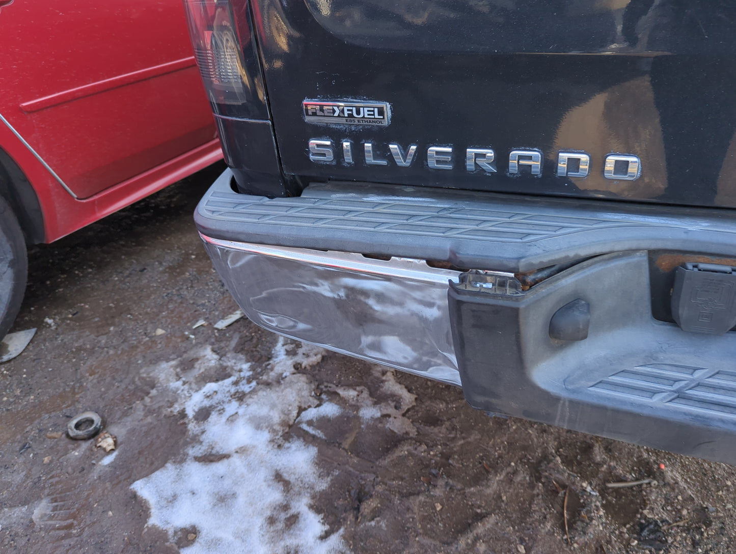 2007-2010 Chevrolet Silverado 1500 Rear Bumper Assembly Oem - Oemusedautoparts1.com