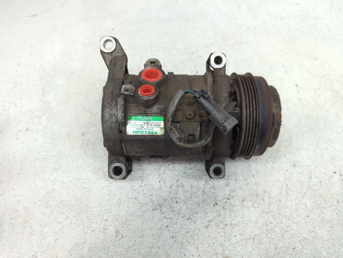 2003 Chevrolet Silverado 1500 Air Conditioning A/c Ac Compressor Oem - Oemusedautoparts1.com