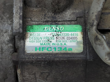 2003 Chevrolet Silverado 1500 Air Conditioning A/c Ac Compressor Oem