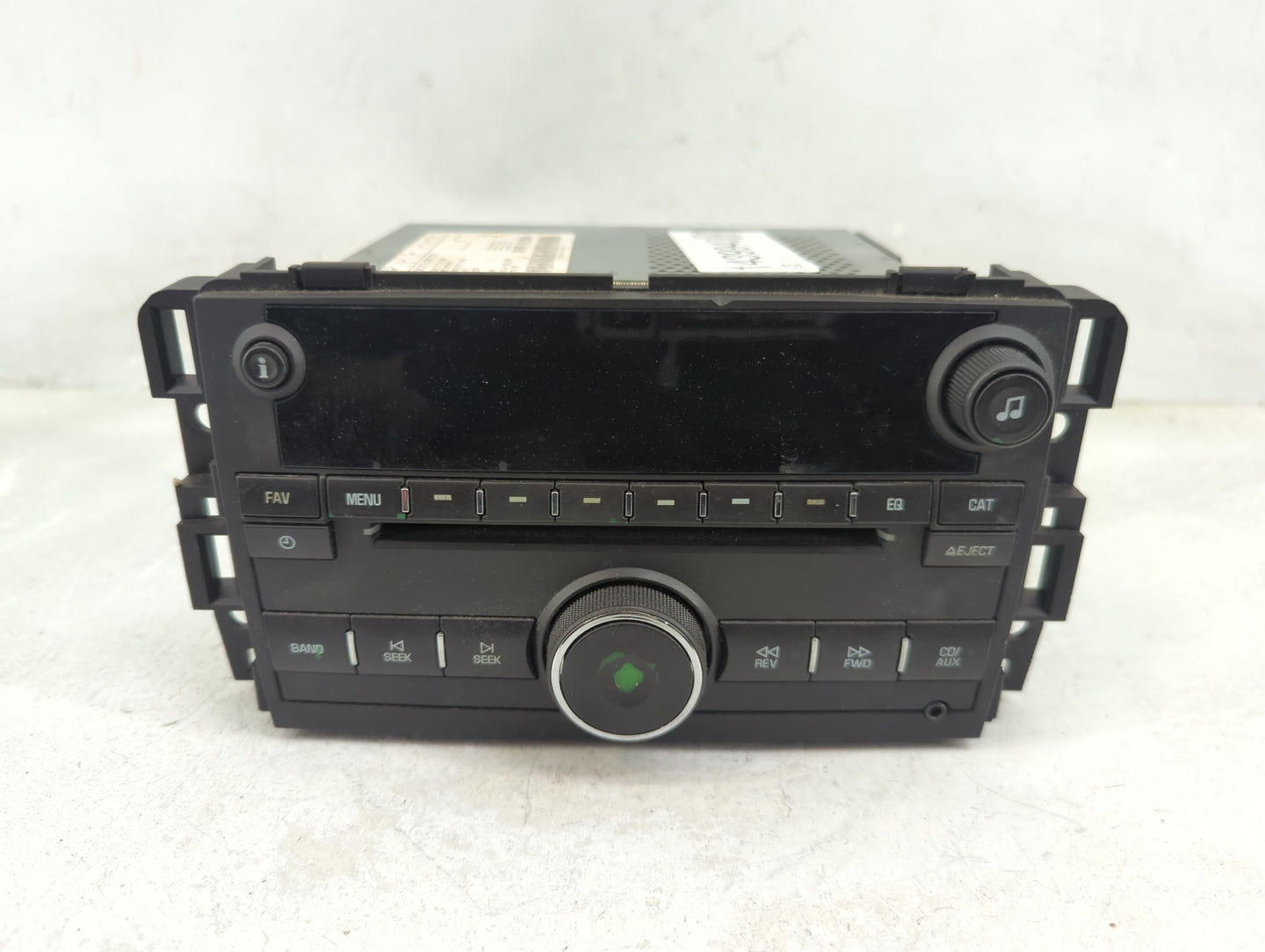 2007-2013 Chevrolet Silverado 1500 Radio AM FM Cd Player Receiver Replacement P/N:28198497 25974801 Fits OEM Used Auto Parts