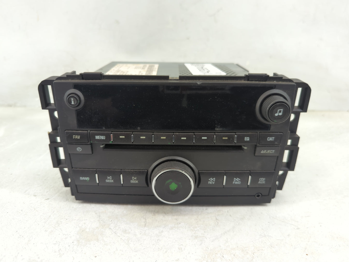 2007-2013 Chevrolet Silverado 1500 Radio AM FM Cd Player Receiver Replacement P/N:28198497 25974801 Fits OEM Used Auto Parts
