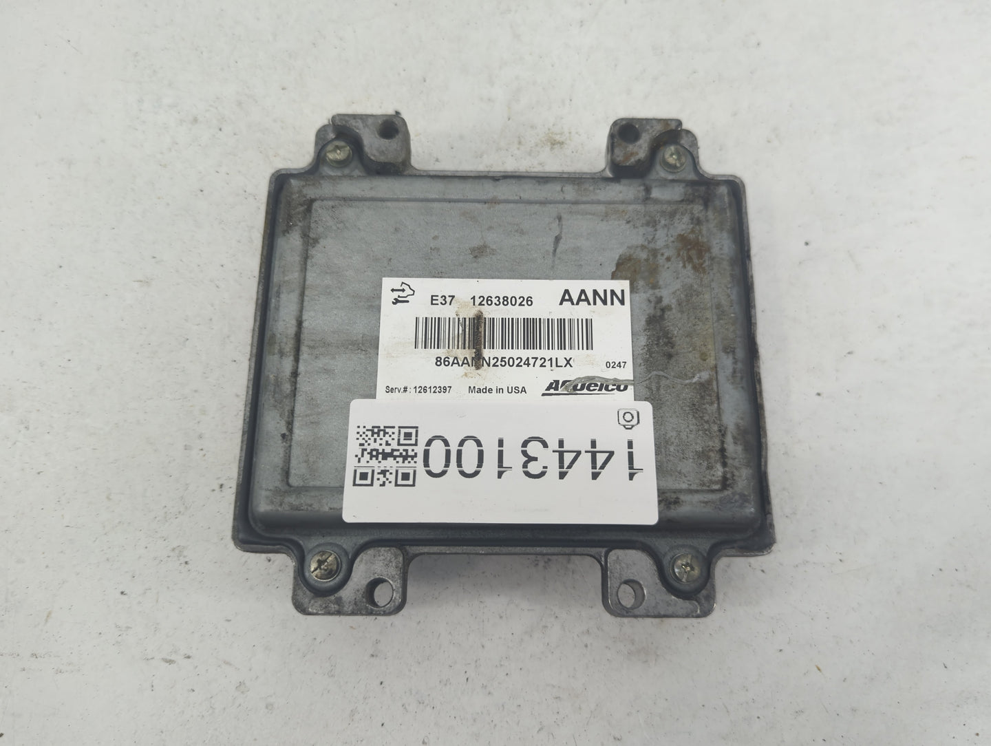 2007-2009 Chevrolet Silverado 1500 PCM Engine Control Computer ECU ECM PCU OEM P/N:12638026 Fits OEM Used Auto Parts - Oemus