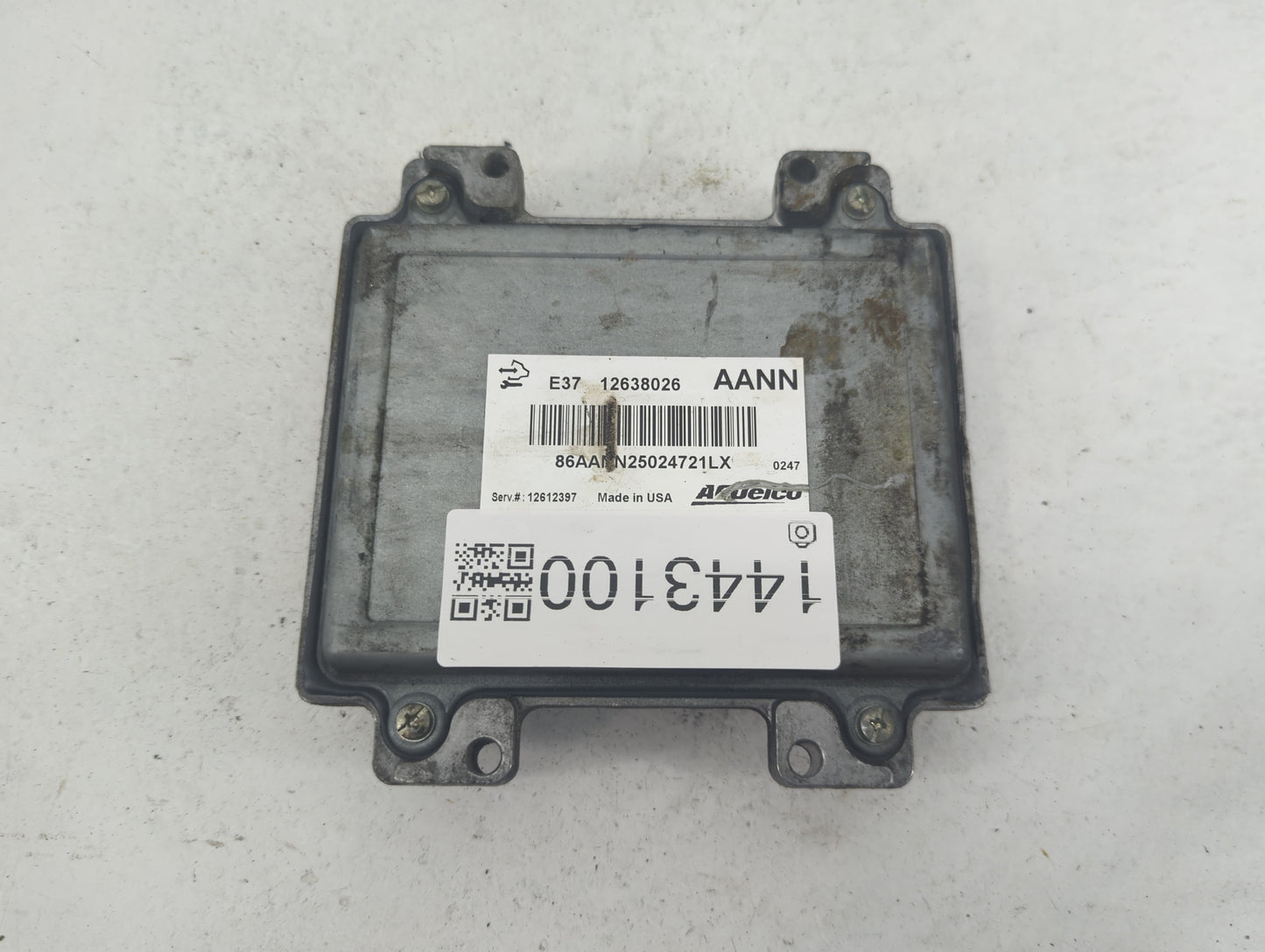 2007-2009 Chevrolet Silverado 1500 PCM Engine Control Computer ECU ECM PCU OEM P/N:12638026 Fits OEM Used Auto Parts - Oemus