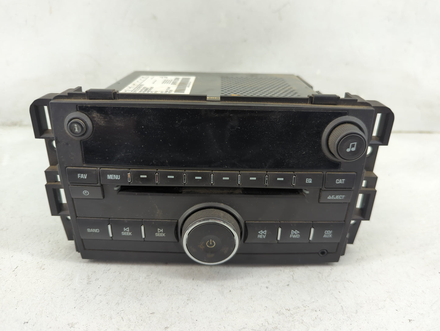 2007-2013 Chevrolet Silverado 1500 Radio AM FM Cd Player Receiver Replacement P/N:28150521 25974801 Fits OEM Used Auto Parts