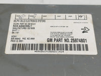 2007-2013 Chevrolet Silverado 1500 Radio AM FM Cd Player Receiver Replacement P/N:28150521 25974801 Fits OEM Used Auto Parts
