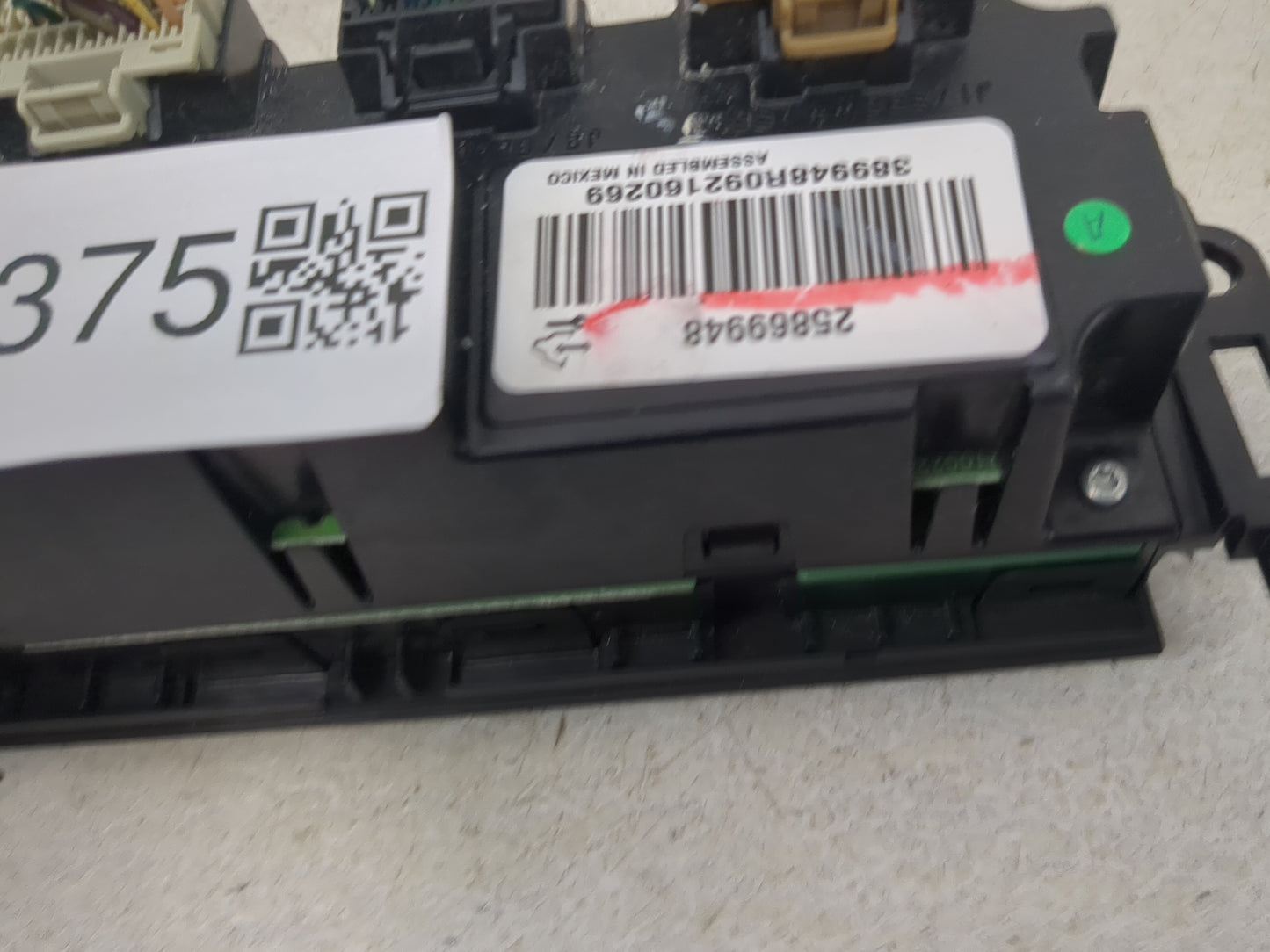 2008-2009 Chevrolet Silverado 1500 Climate Control Module Temperature AC/Heater Replacement P/N:25869948 389948R092160269 Fi