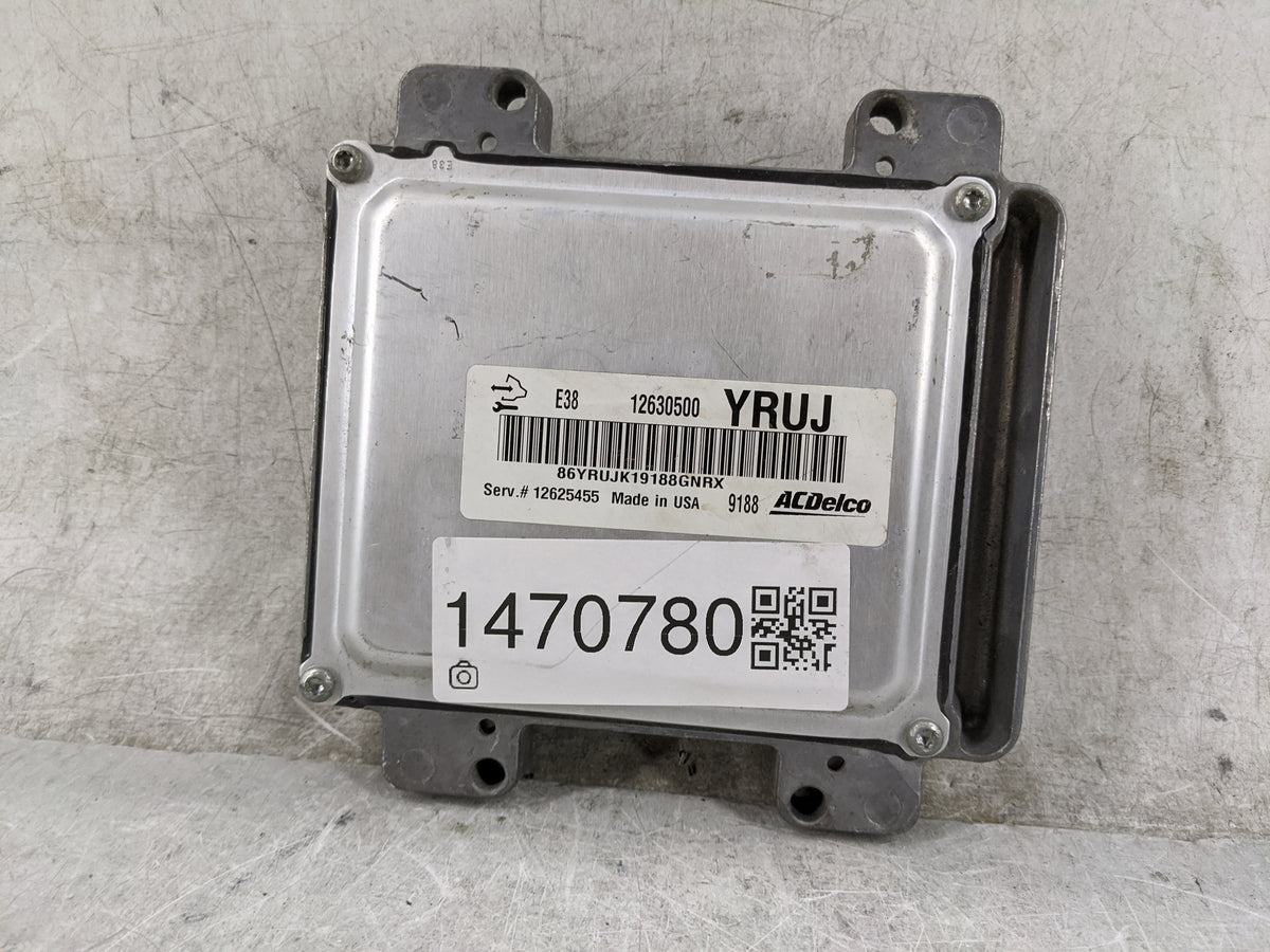 2009 Chevrolet Silverado 1500 PCM Engine Control Computer ECU ECM PCU OEM P/N:12630500 12625455 Fits 2010 OEM Used Auto Part