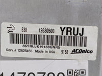 2009 Chevrolet Silverado 1500 PCM Engine Control Computer ECU ECM PCU OEM P/N:12630500 12625455 Fits Fits 2010 OEM Used Auto