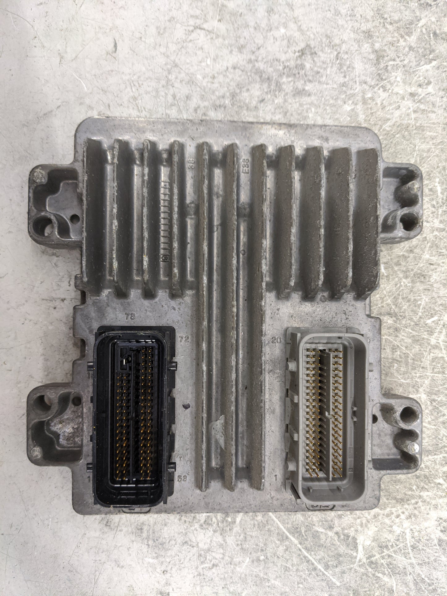 2009 Chevrolet Silverado 1500 PCM Engine Control Computer ECU ECM PCU OEM P/N:12630500 12625455 Fits Fits 2010 OEM Used Auto