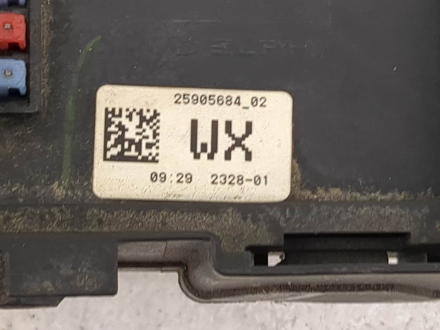 2007-2009 Chevrolet Silverado 1500 Fusebox Fuse Box Panel Relay Module P/N:25905684_02 Fits Fits 2007 2008 2009 OEM Used Aut