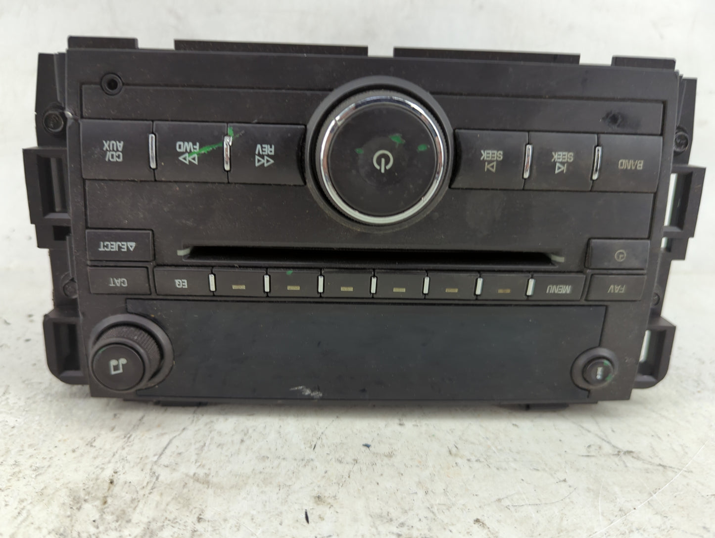 2007-2013 Chevrolet Silverado 1500 Radio AM FM Cd Player Receiver Replacement P/N:25974801 25650624 Fits OEM Used Auto Parts
