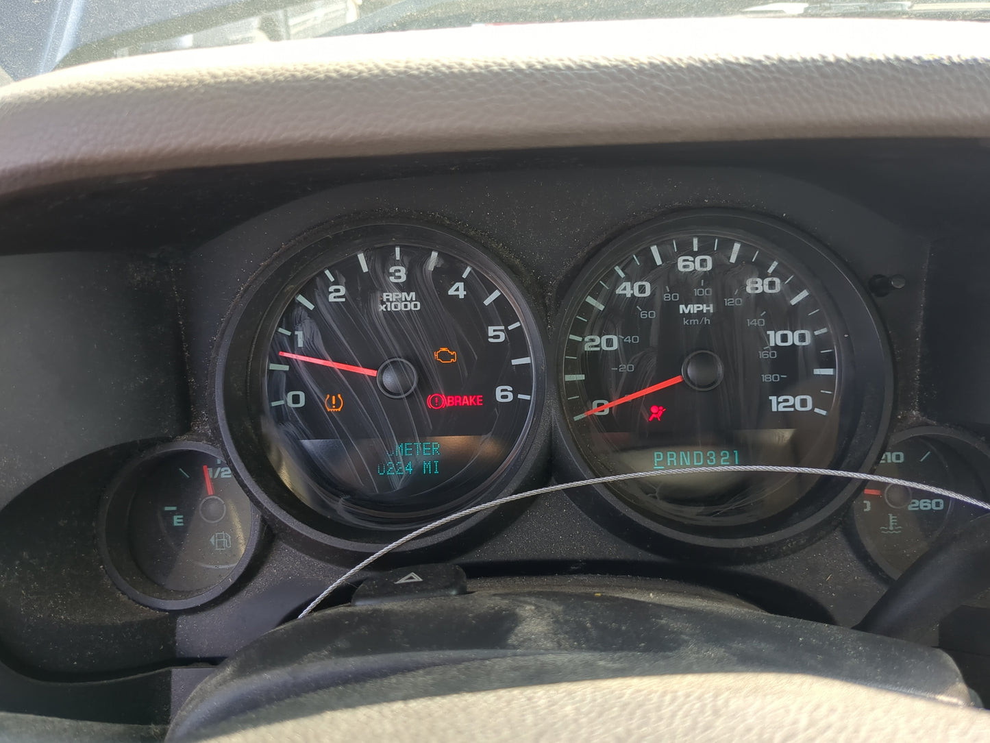 2009-2013 Chevrolet Silverado 1500 Instrument Cluster Speedometer Gauges Miles:170K Fits Fits 2009 2010 2012 2013 2014 OEM U