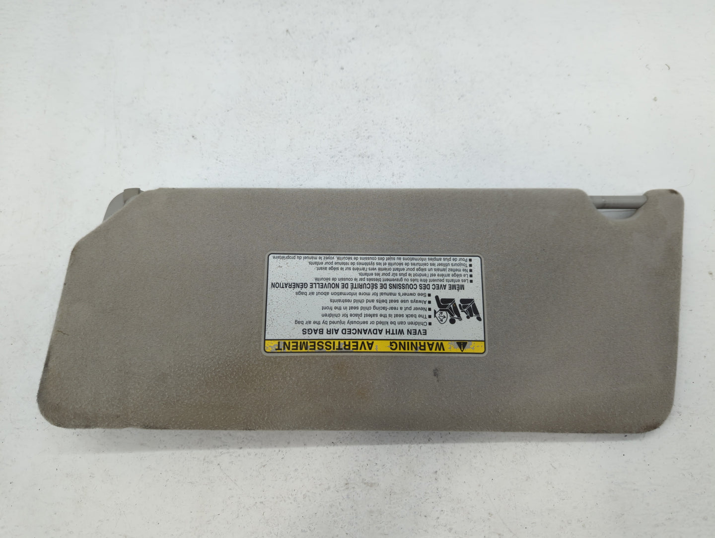 2007-2013 Chevrolet Silverado 1500 Sun Visor Shade Replacement Passenger Right Mirror Fits OEM Used Auto Parts - Oemusedauto