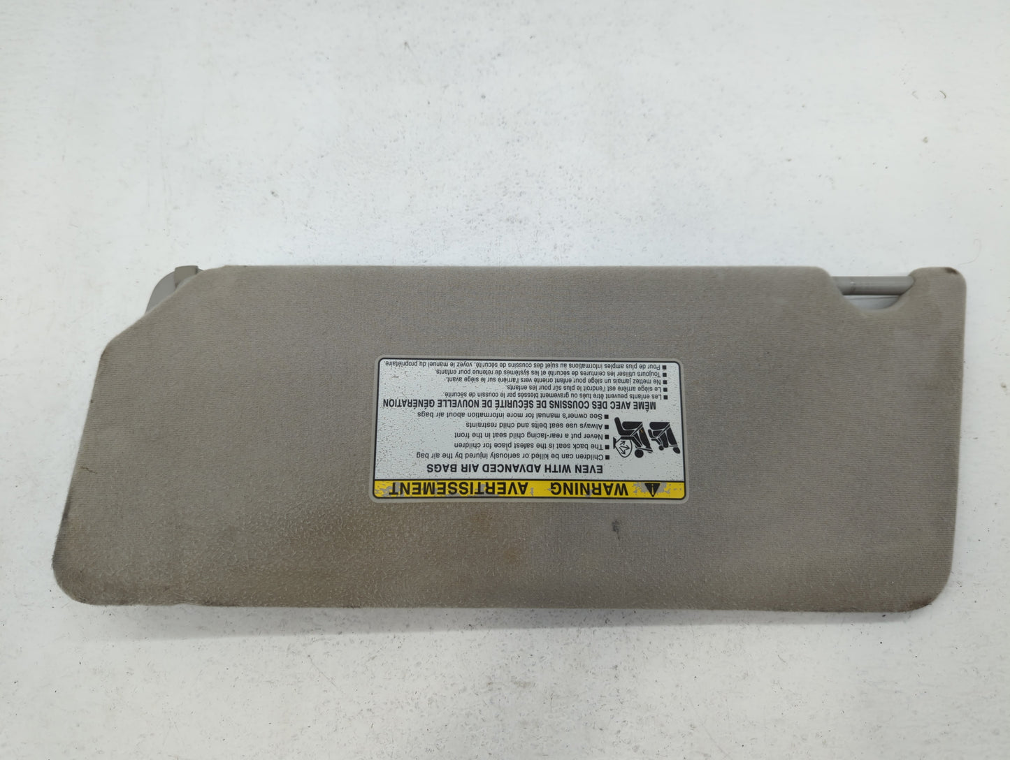 2007-2013 Chevrolet Silverado 1500 Sun Visor Shade Replacement Passenger Right Mirror Fits OEM Used Auto Parts - Oemusedauto