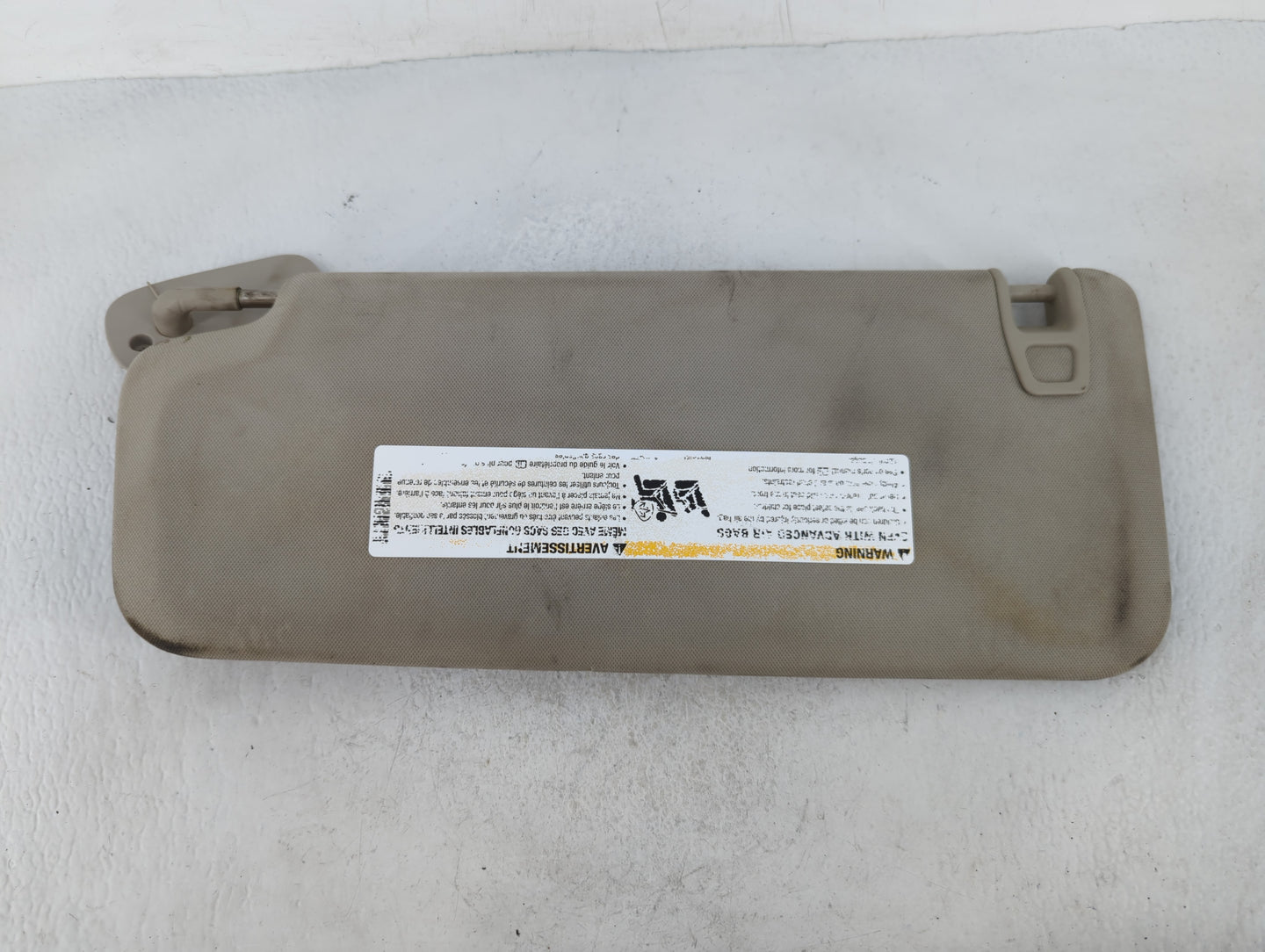 2007-2013 Chevrolet Silverado 1500 Sun Visor Shade Replacement Passenger Right Mirror Fits OEM Used Auto Parts - Oemusedauto