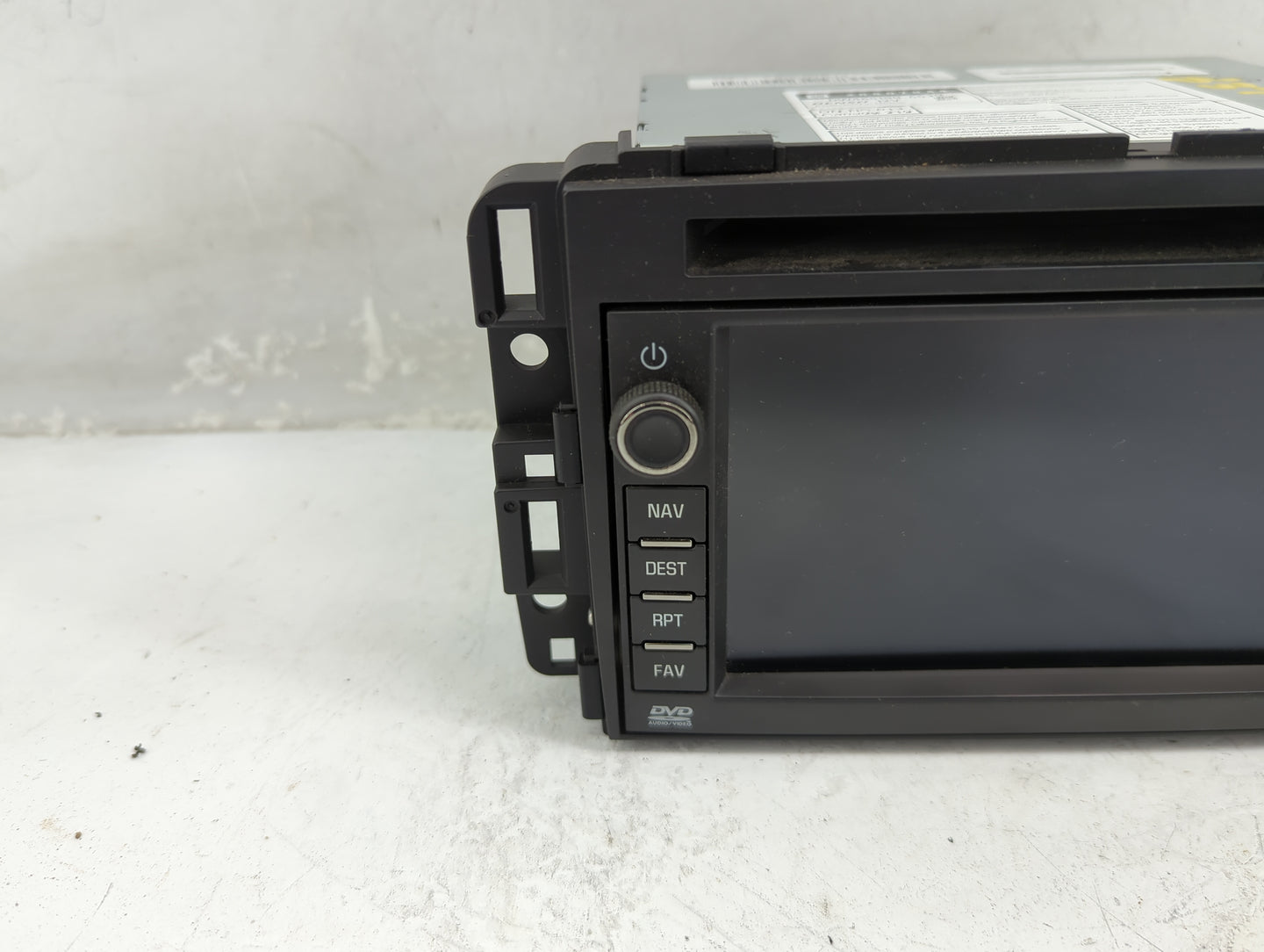 2009 Chevrolet Suburban 1500 Radio AM FM Cd Player Receiver Replacement P/N:20807044 DW468100-6530 Fits Fits 2008 OEM Used A