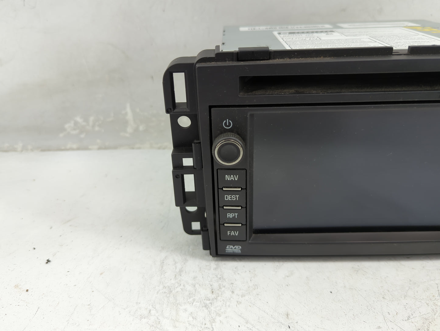 2009 Chevrolet Suburban 1500 Radio AM FM Cd Player Receiver Replacement P/N:20807044 DW468100-6530 Fits Fits 2008 OEM Used A