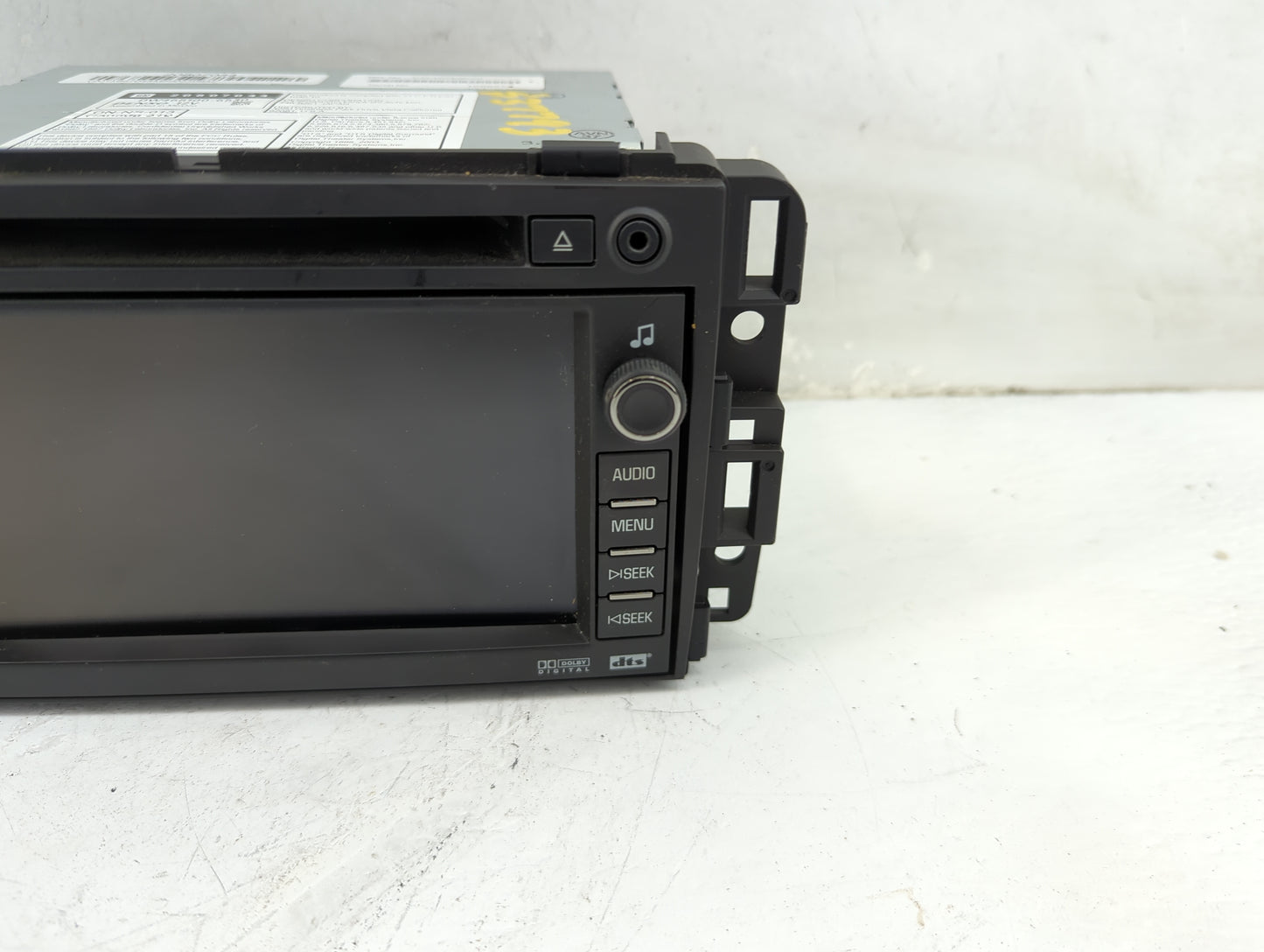 2009 Chevrolet Suburban 1500 Radio AM FM Cd Player Receiver Replacement P/N:20807044 DW468100-6530 Fits Fits 2008 OEM Used A