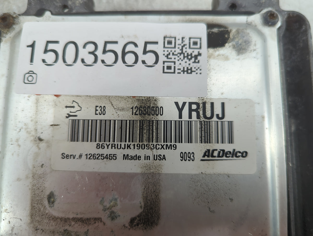 2009-2010 Chevrolet Suburban 1500 PCM Engine Control Computer ECU ECM PCU OEM P/N:12630500 12625455 Fits Fits 2009 2010 OEM 