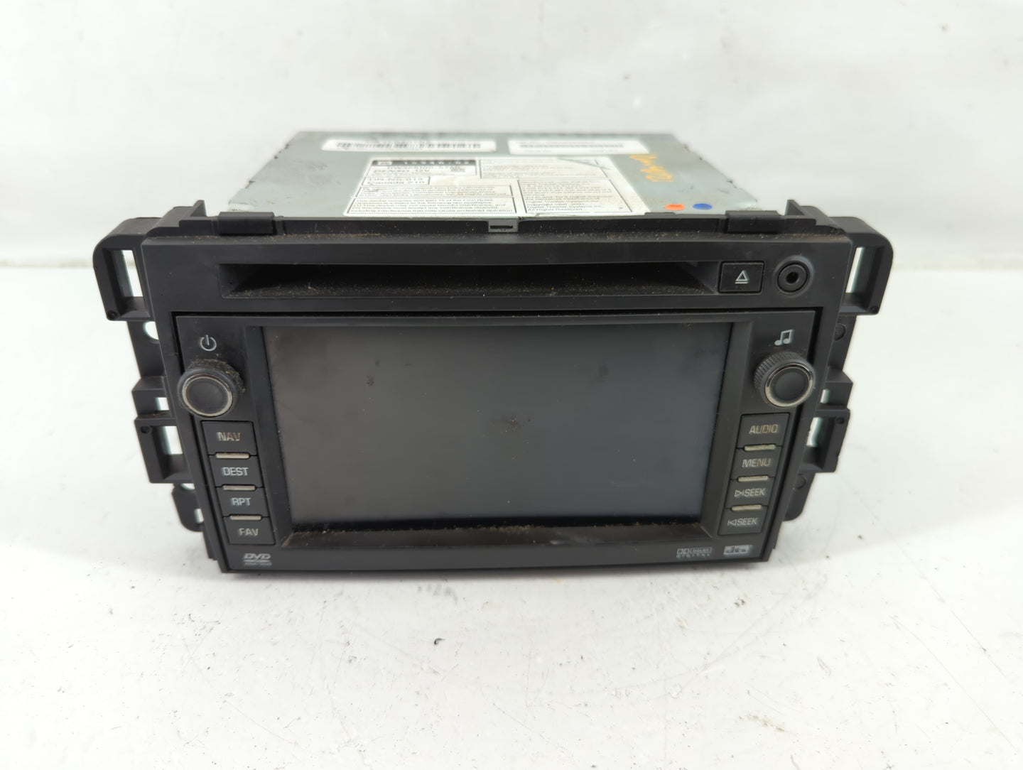 2008-2009 Chevrolet Tahoe Radio AM FM Cd Player Receiver Replacement P/N:15940102 Fits Fits 2008 2009 OEM Used Auto Parts - 