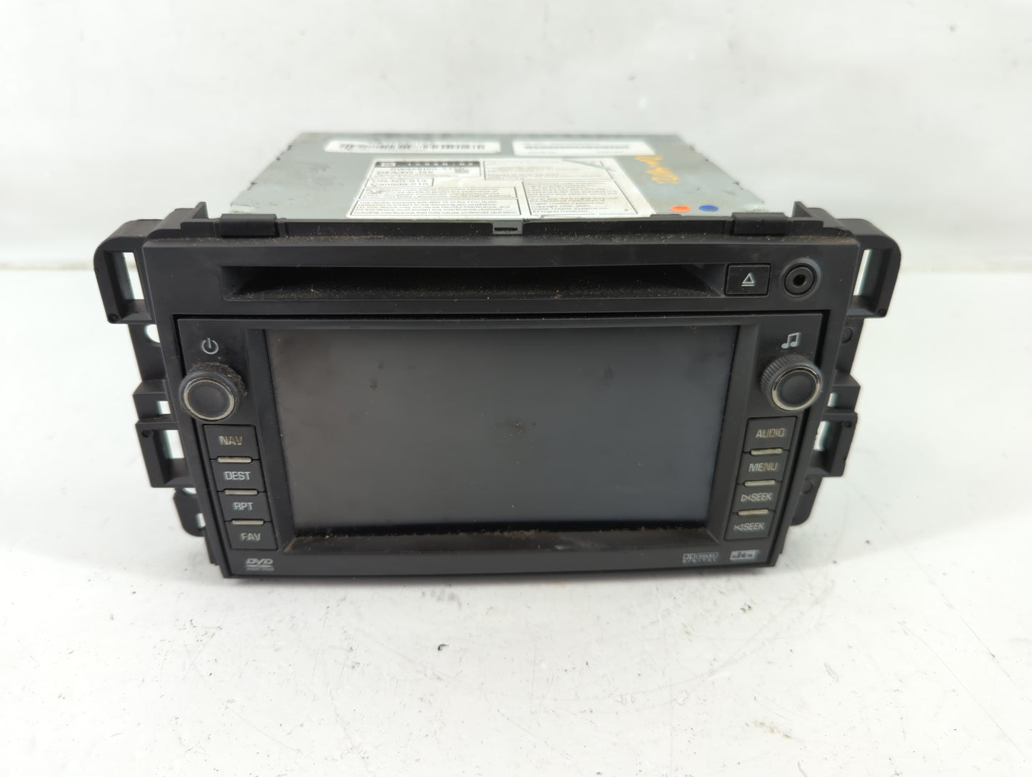 2008-2009 Chevrolet Tahoe Radio AM FM Cd Player Receiver Replacement P/N:15940102 Fits Fits 2008 2009 OEM Used Auto Parts - 