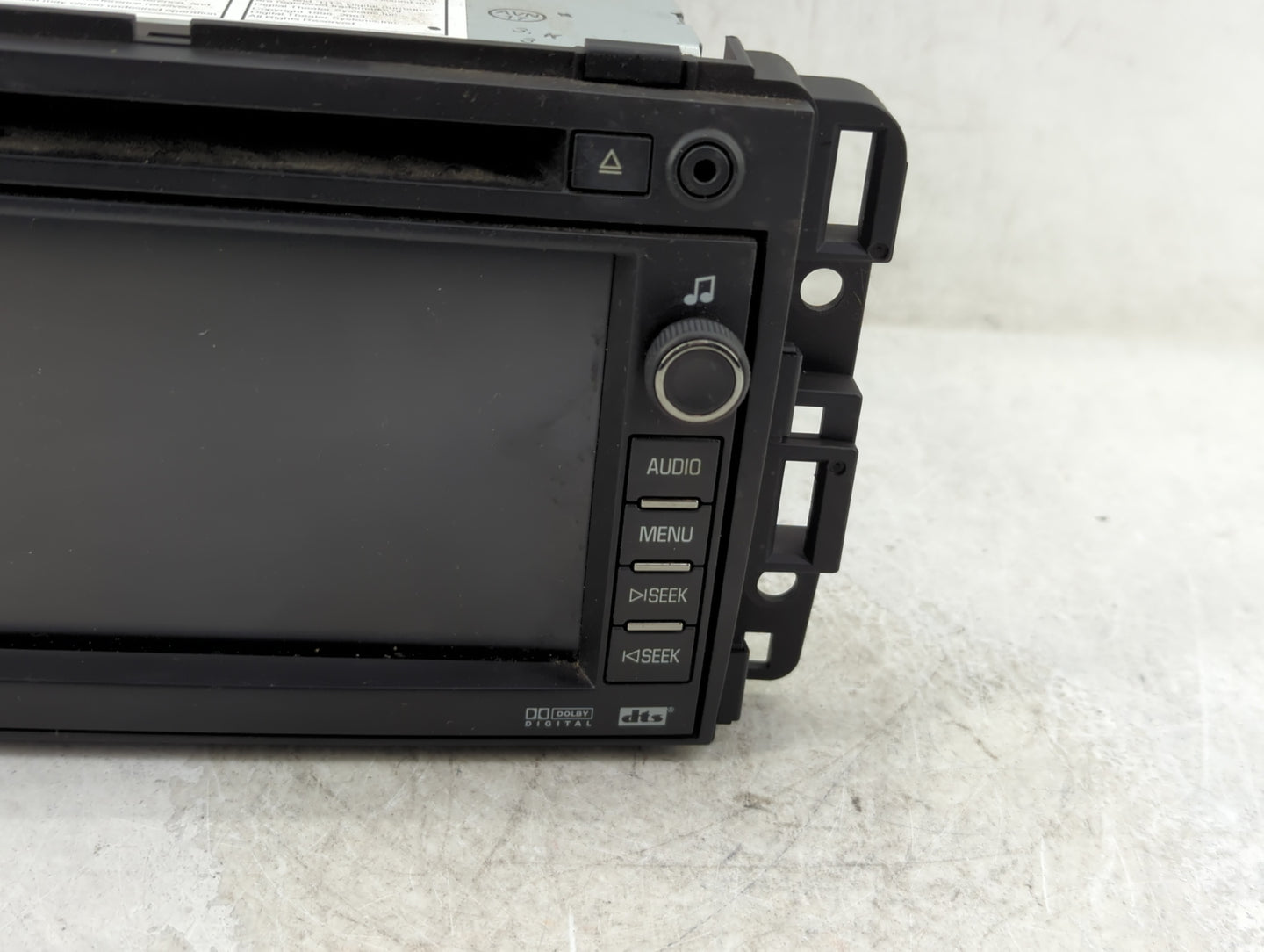 2008-2009 Chevrolet Tahoe Radio AM FM Cd Player Receiver Replacement P/N:15940102 Fits Fits 2008 2009 OEM Used Auto Parts - 