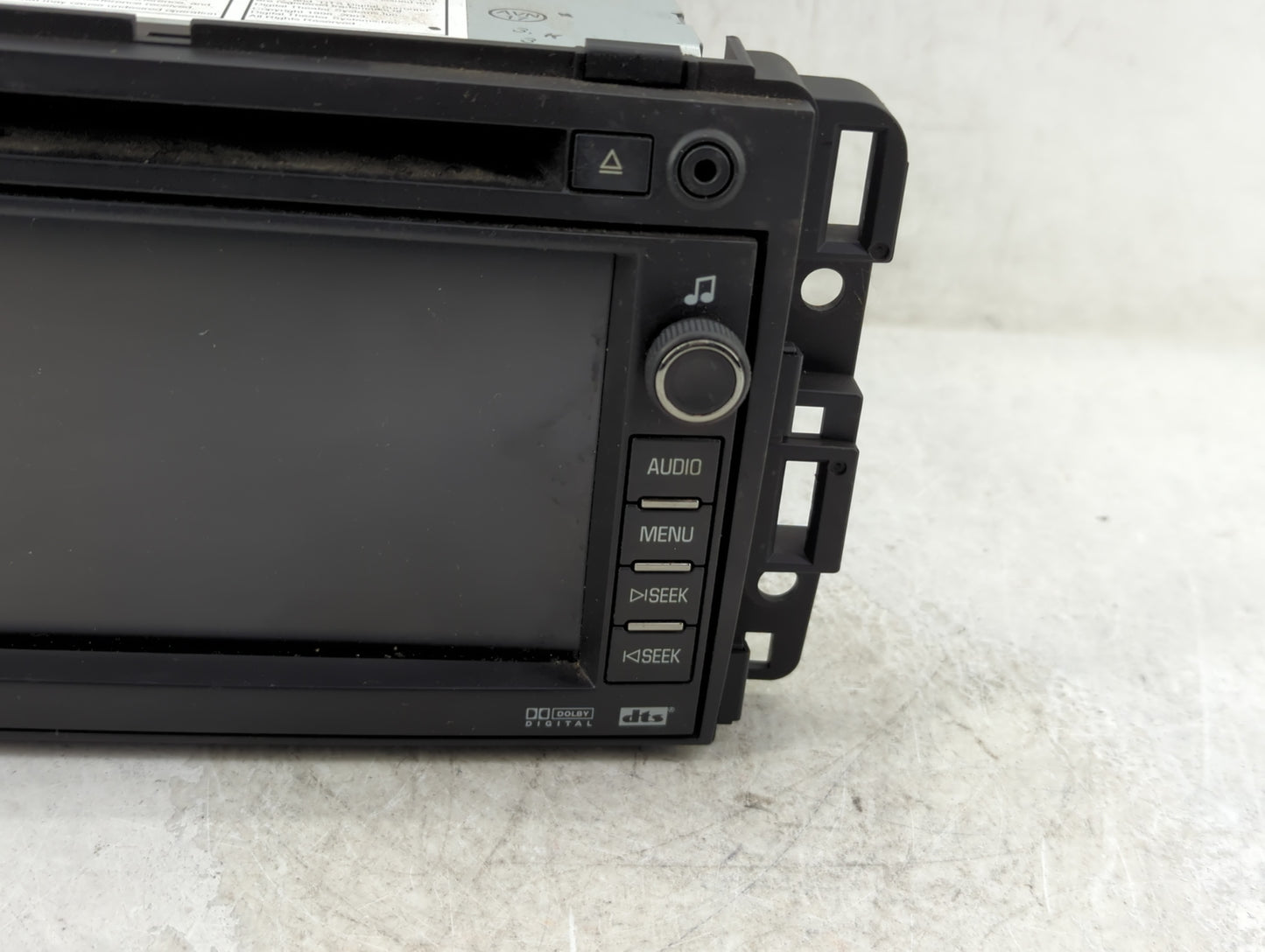 2008-2009 Chevrolet Tahoe Radio AM FM Cd Player Receiver Replacement P/N:15940102 Fits Fits 2008 2009 OEM Used Auto Parts - 