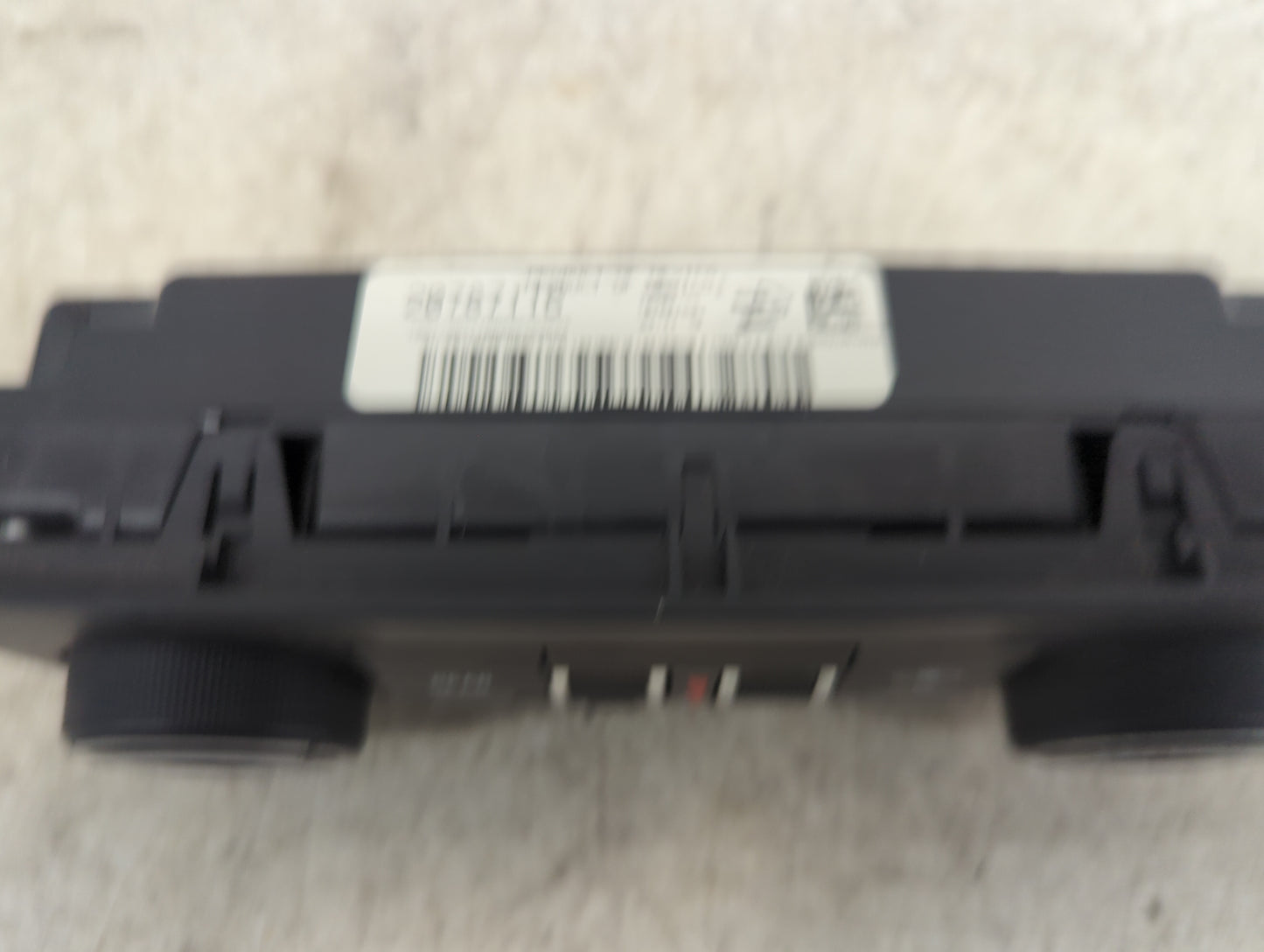 2009 Chevrolet Tahoe Climate Control Module Temperature AC/Heater Replacement P/N:20817183 Fits Fits 2007 2008 OEM Used Auto